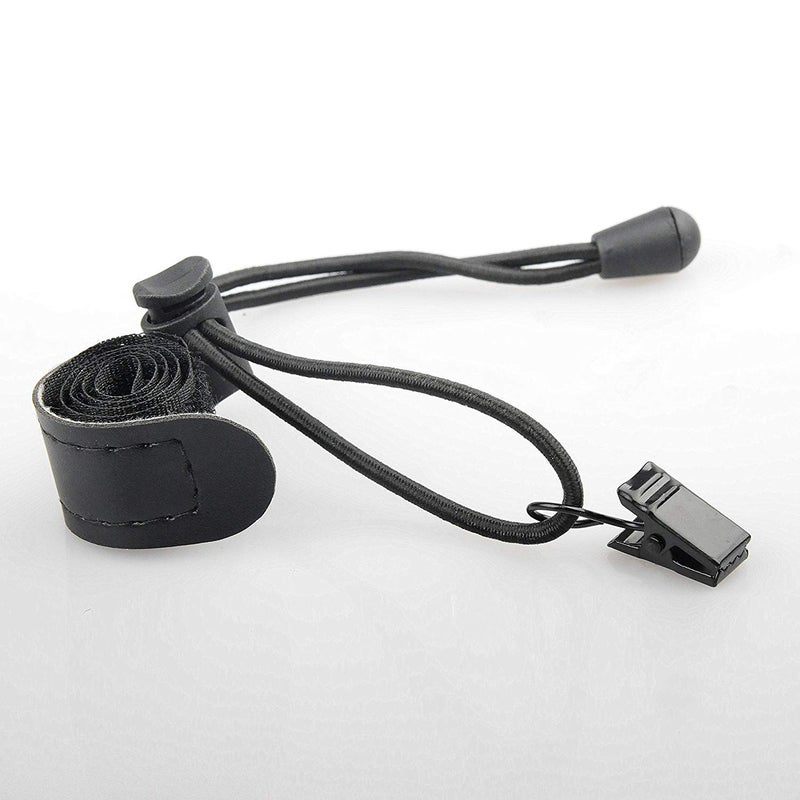 SLOW DOLPHIN Backdrop Background Muslin String Clips Holder Multifunctional for Photo Video Photography Studio 16 Pack, Black - Image 2